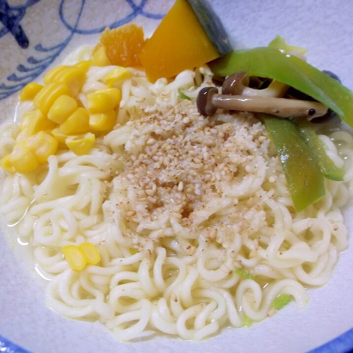 冷たい野菜塩ラーメン☆